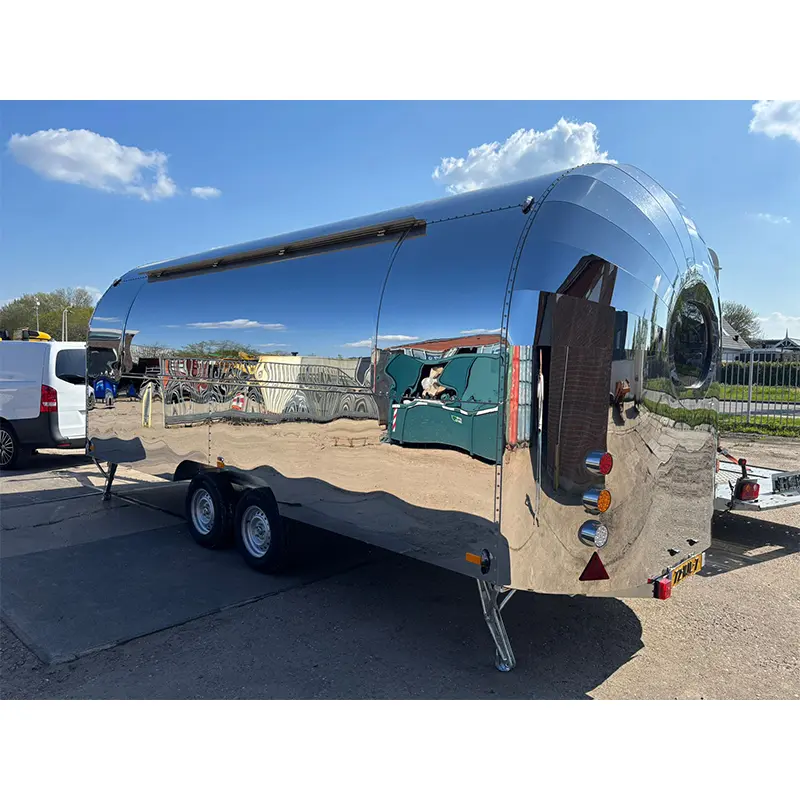 Двојна оска Heavy Duty Airstream приколка