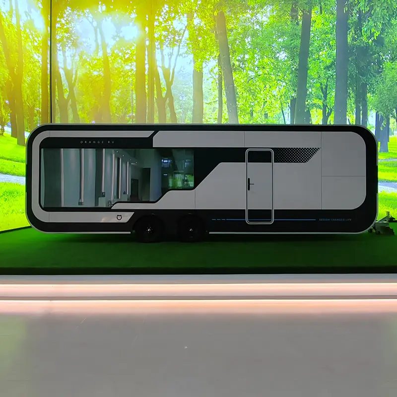 Лесна off-road RV приколка со фиберглас FRP