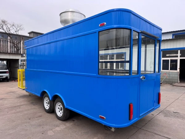 Street View Mobile Concession Food Trailer