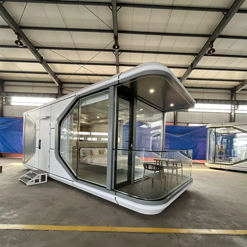 K7 Space Capsule Pod со балкон